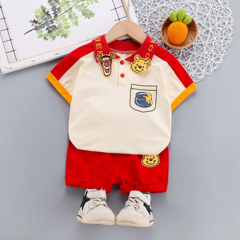 Adorable Winnie the Pooh Baby Outfit for Summer Days