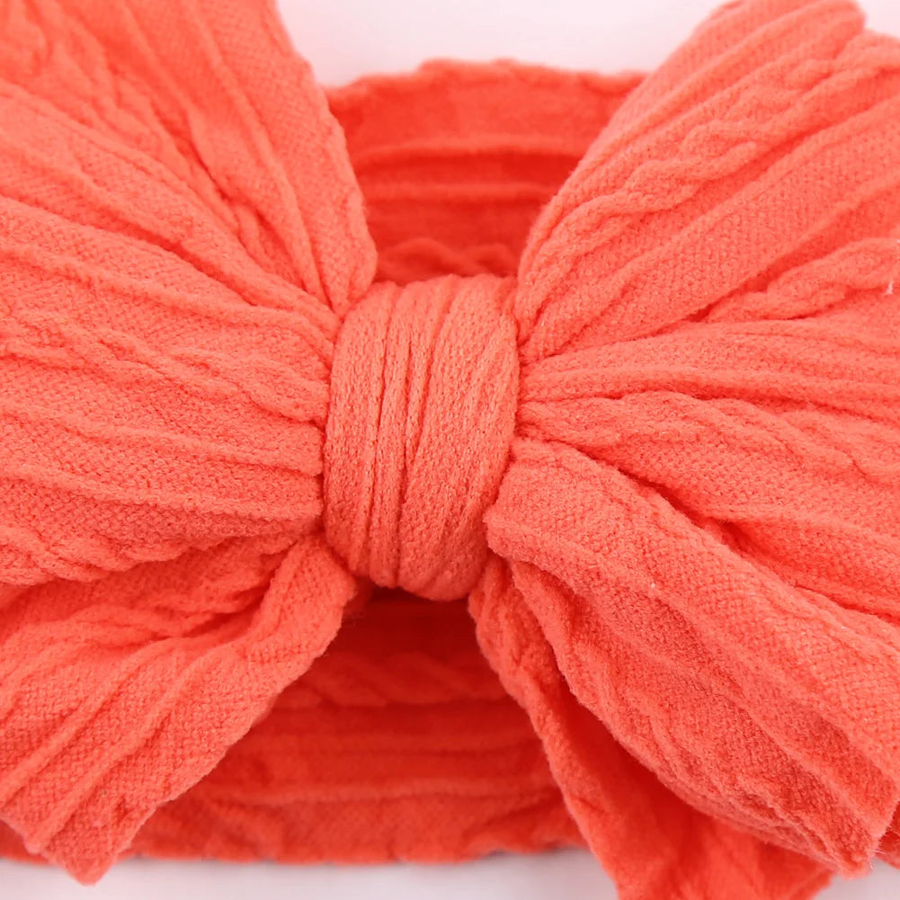 Colorful Kids Elastic Turban Headwraps – Soft & Stylish
