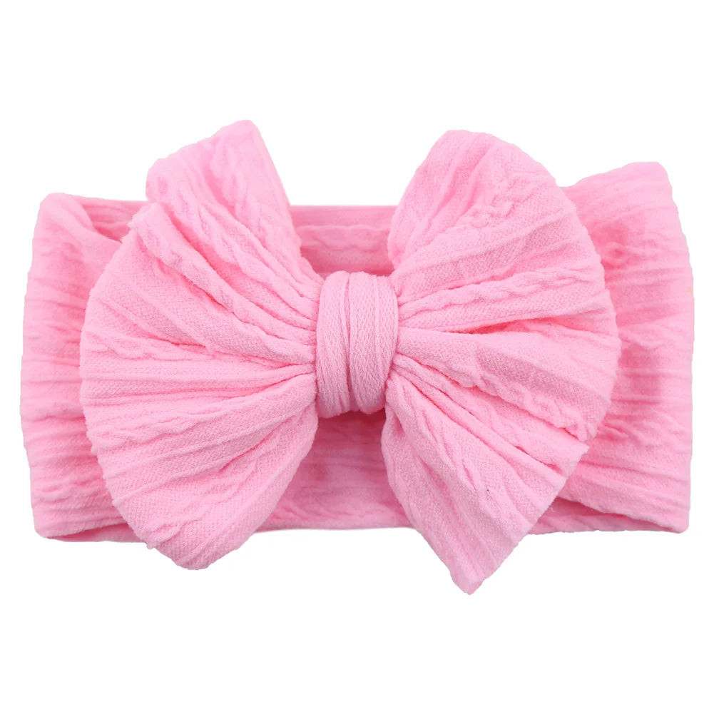 Colorful Kids Elastic Turban Headwraps – Soft & Stylish