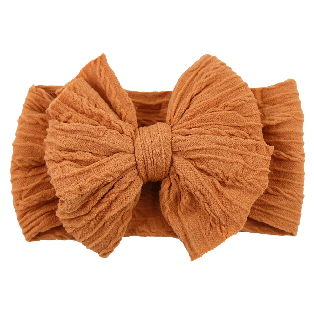 Colorful Kids Elastic Turban Headwraps – Soft & Stylish