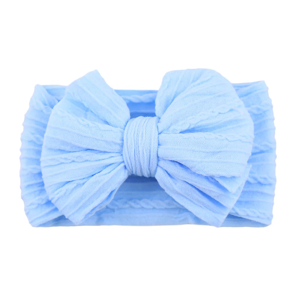 Colorful Kids Elastic Turban Headwraps – Soft & Stylish