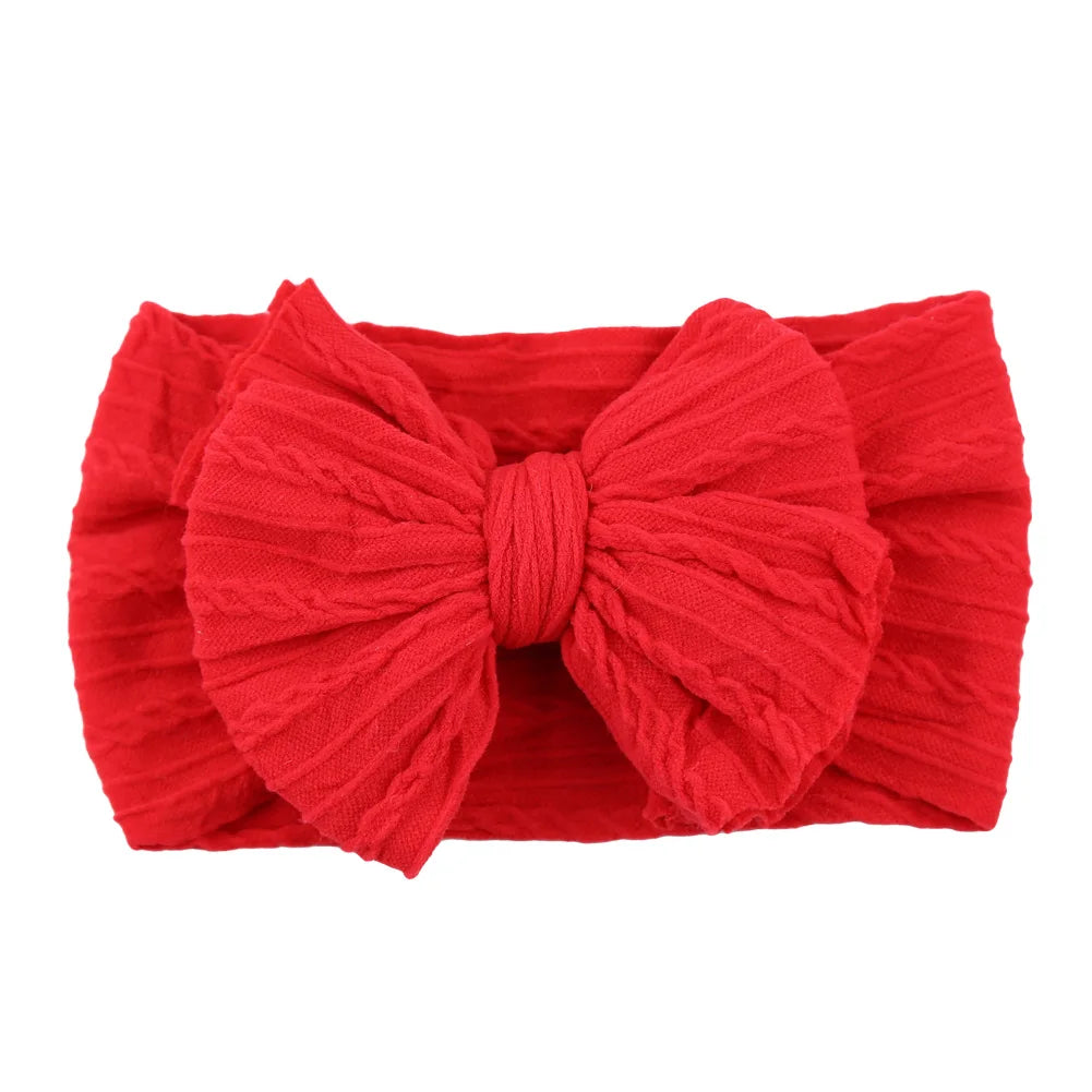 Colorful Kids Elastic Turban Headwraps – Soft & Stylish