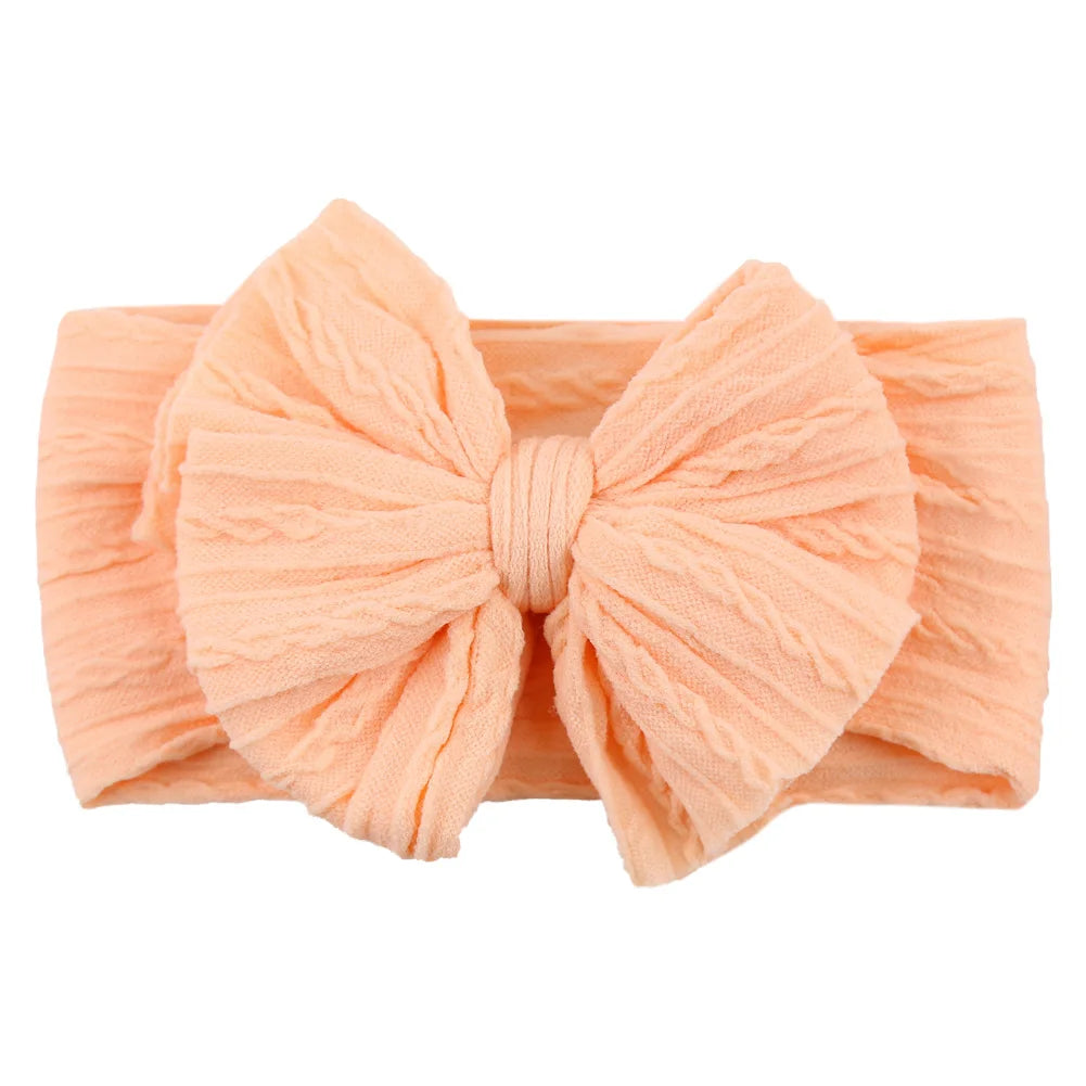 Colorful Kids Elastic Turban Headwraps – Soft & Stylish
