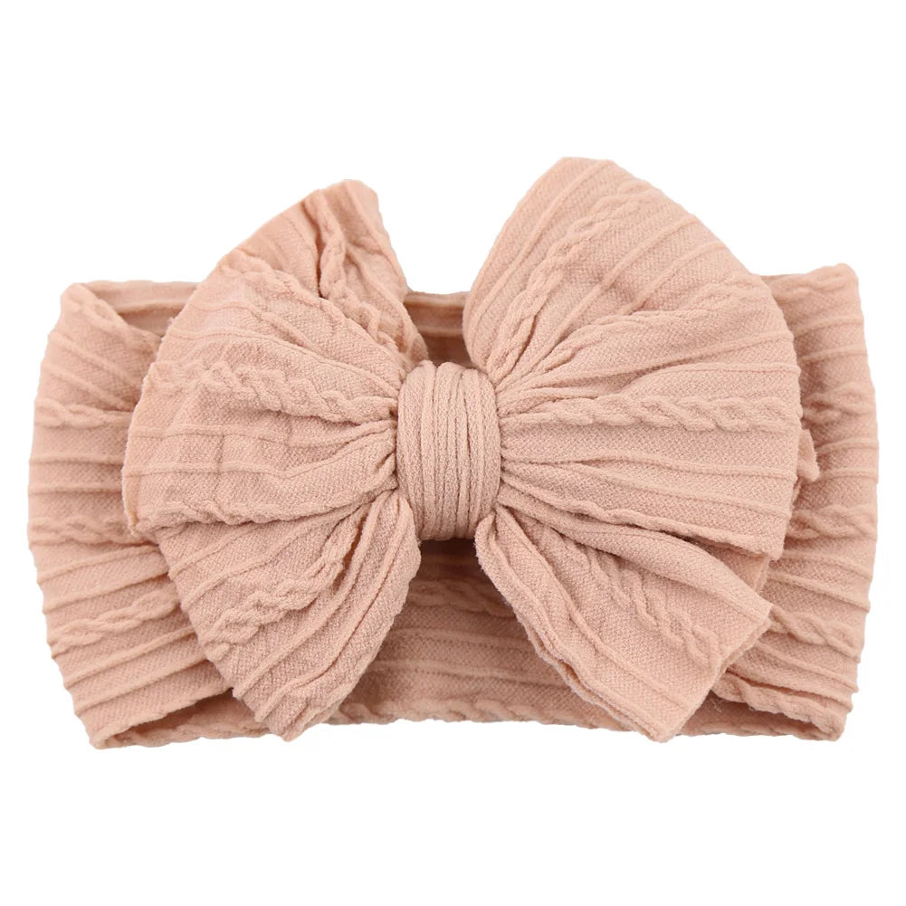 Colorful Kids Elastic Turban Headwraps – Soft & Stylish