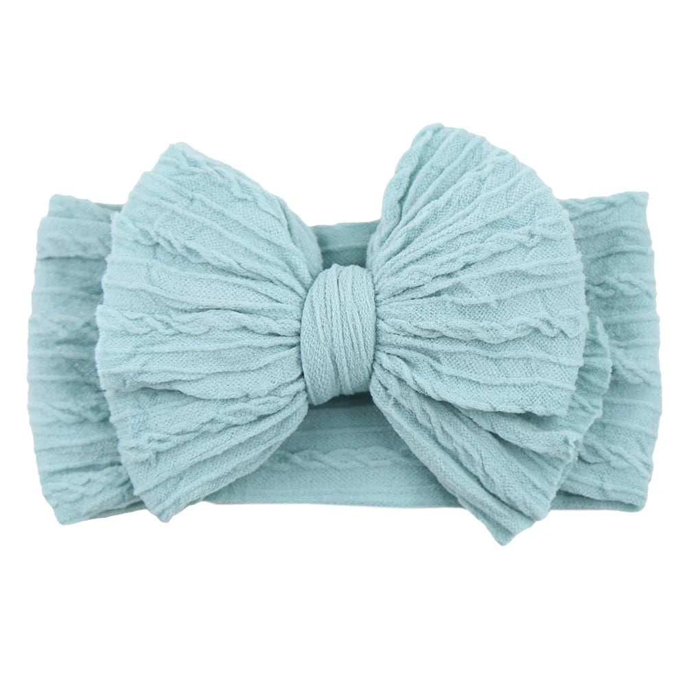 Colorful Kids Elastic Turban Headwraps – Soft & Stylish
