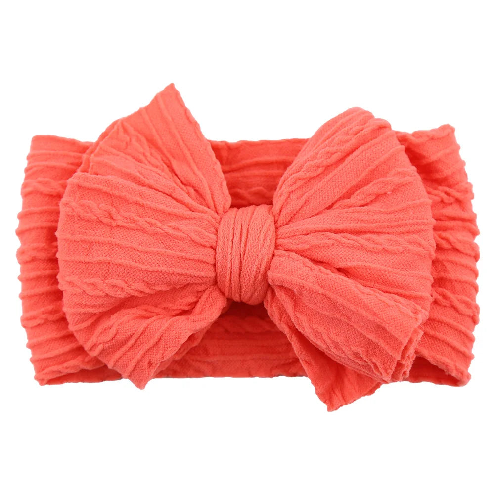Colorful Kids Elastic Turban Headwraps – Soft & Stylish