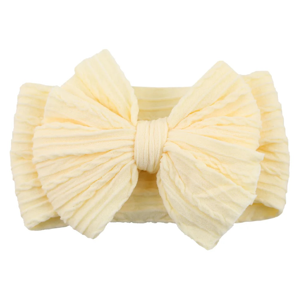 Colorful Kids Elastic Turban Headwraps – Soft & Stylish