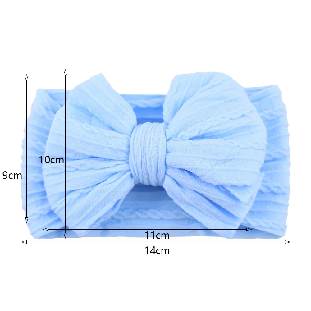Colorful Kids Elastic Turban Headwraps – Soft & Stylish