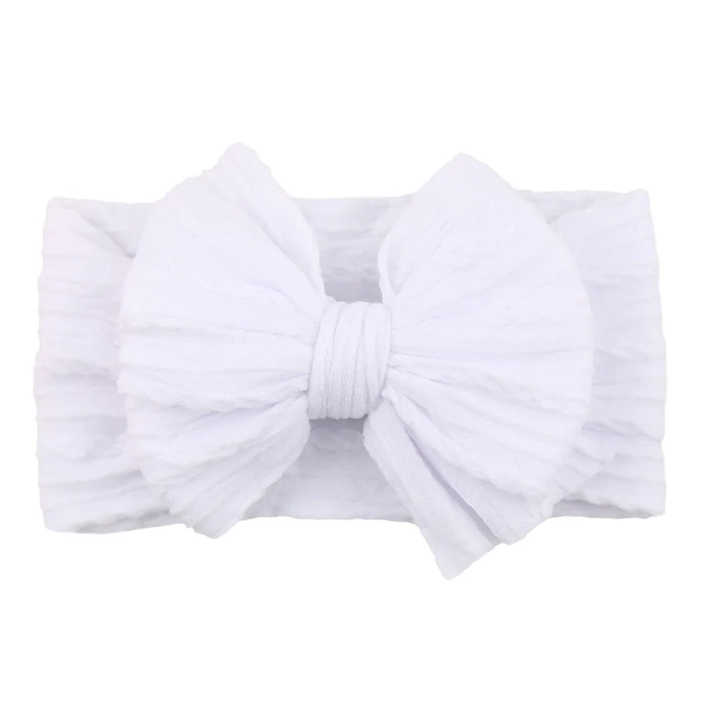 Colorful Kids Elastic Turban Headwraps – Soft & Stylish
