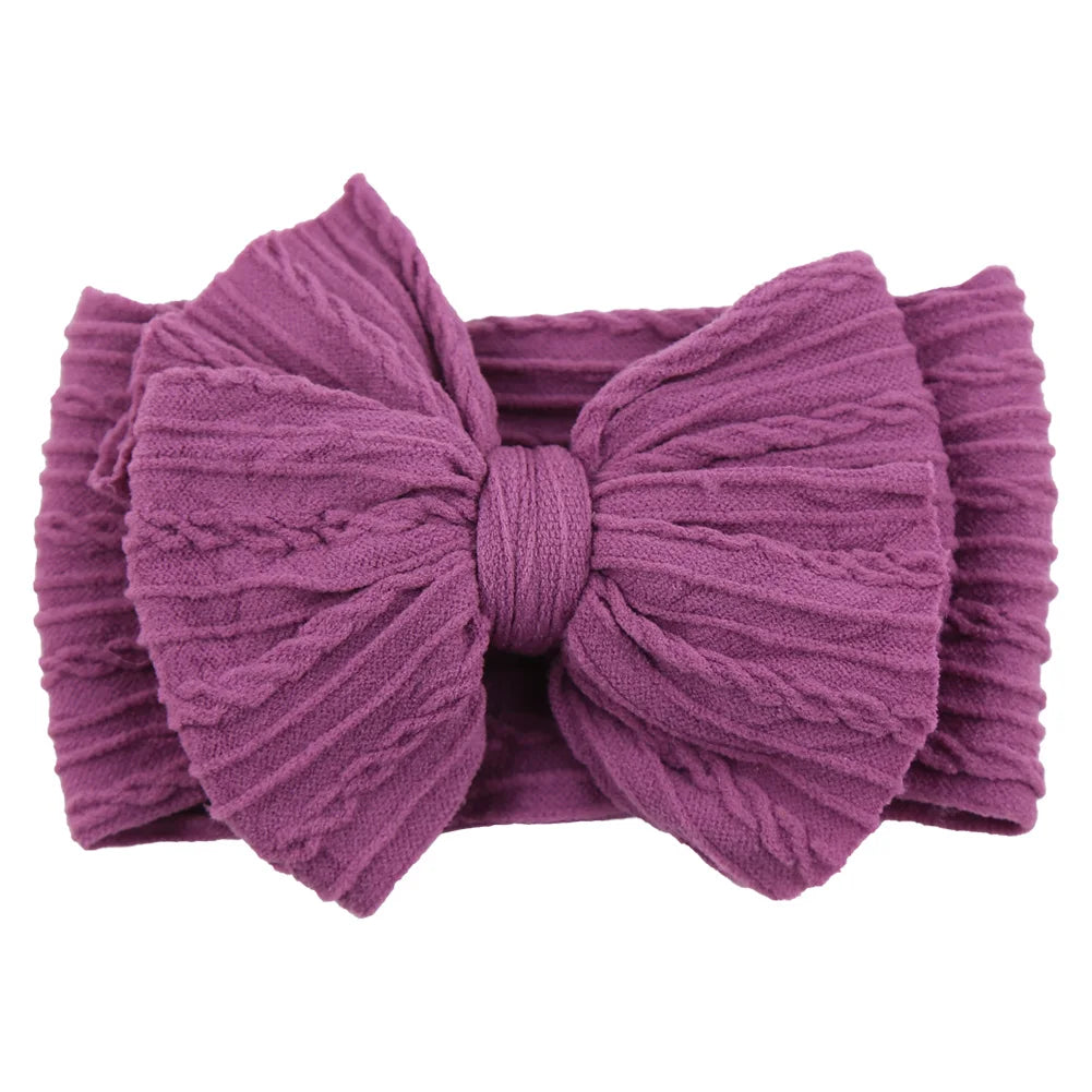 Colorful Kids Elastic Turban Headwraps – Soft & Stylish