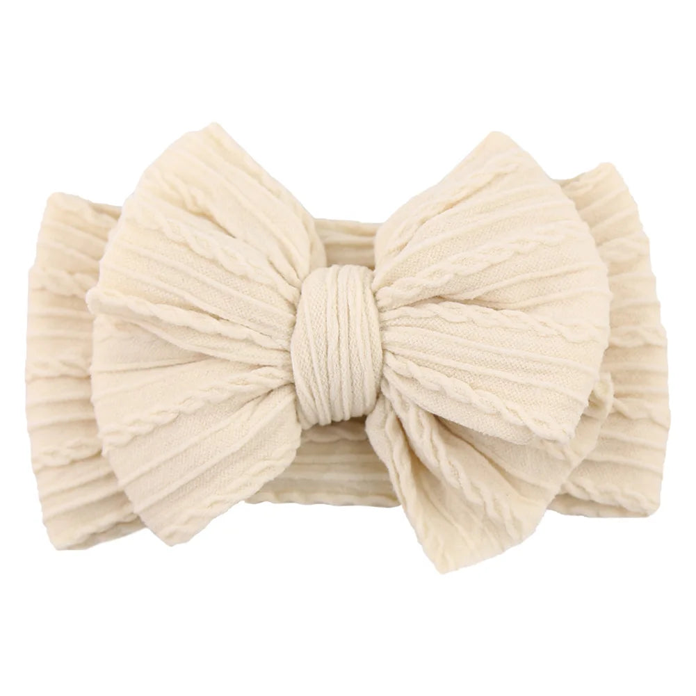 Colorful Kids Elastic Turban Headwraps – Soft & Stylish