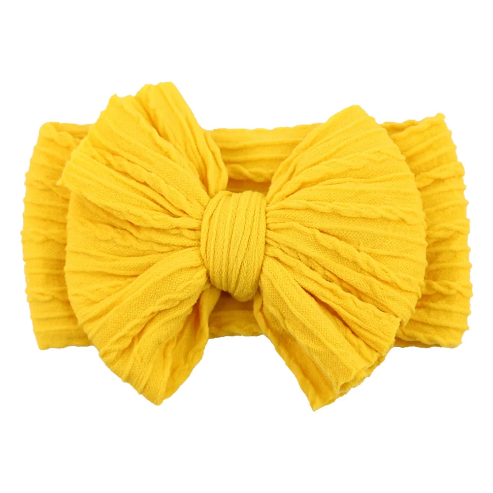 Colorful Kids Elastic Turban Headwraps – Soft & Stylish