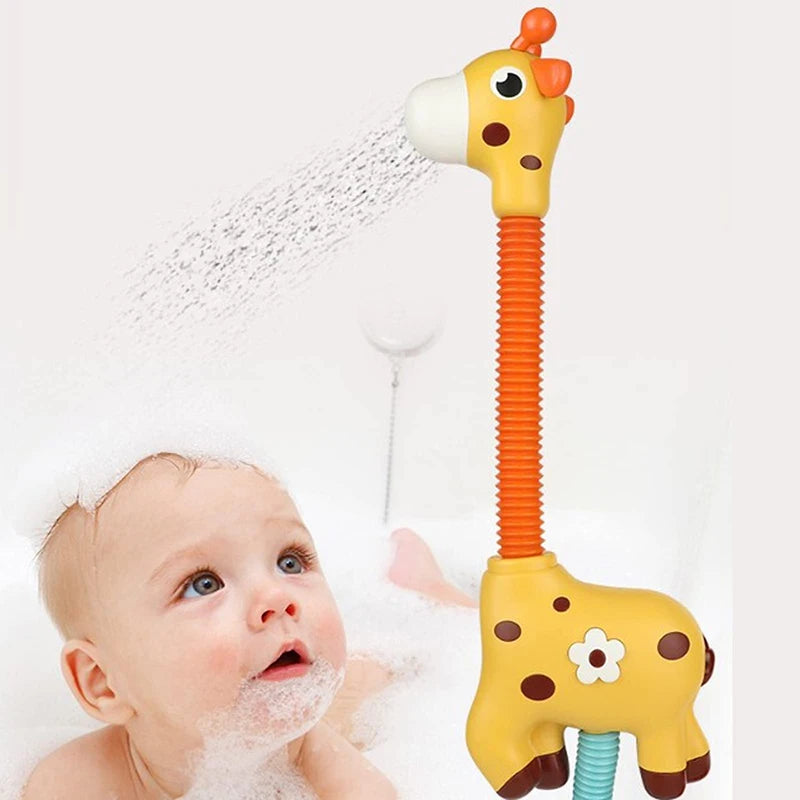 Giraffe Water Sprayer Electric Bath Toy for Kids