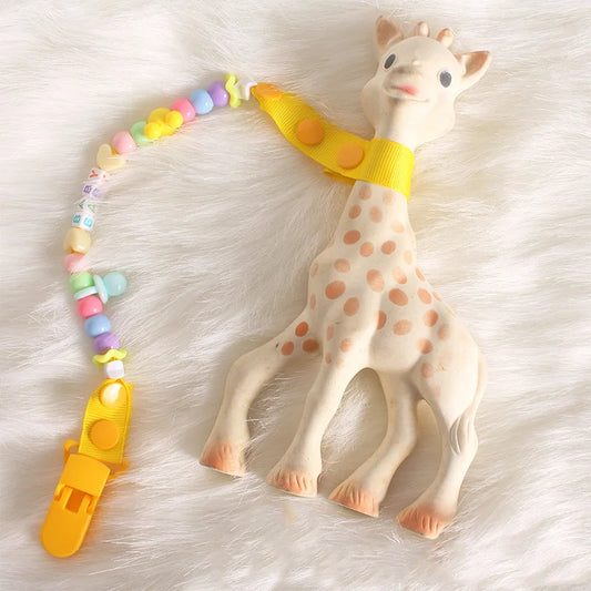 Colorful Newborn Pacifier Clips