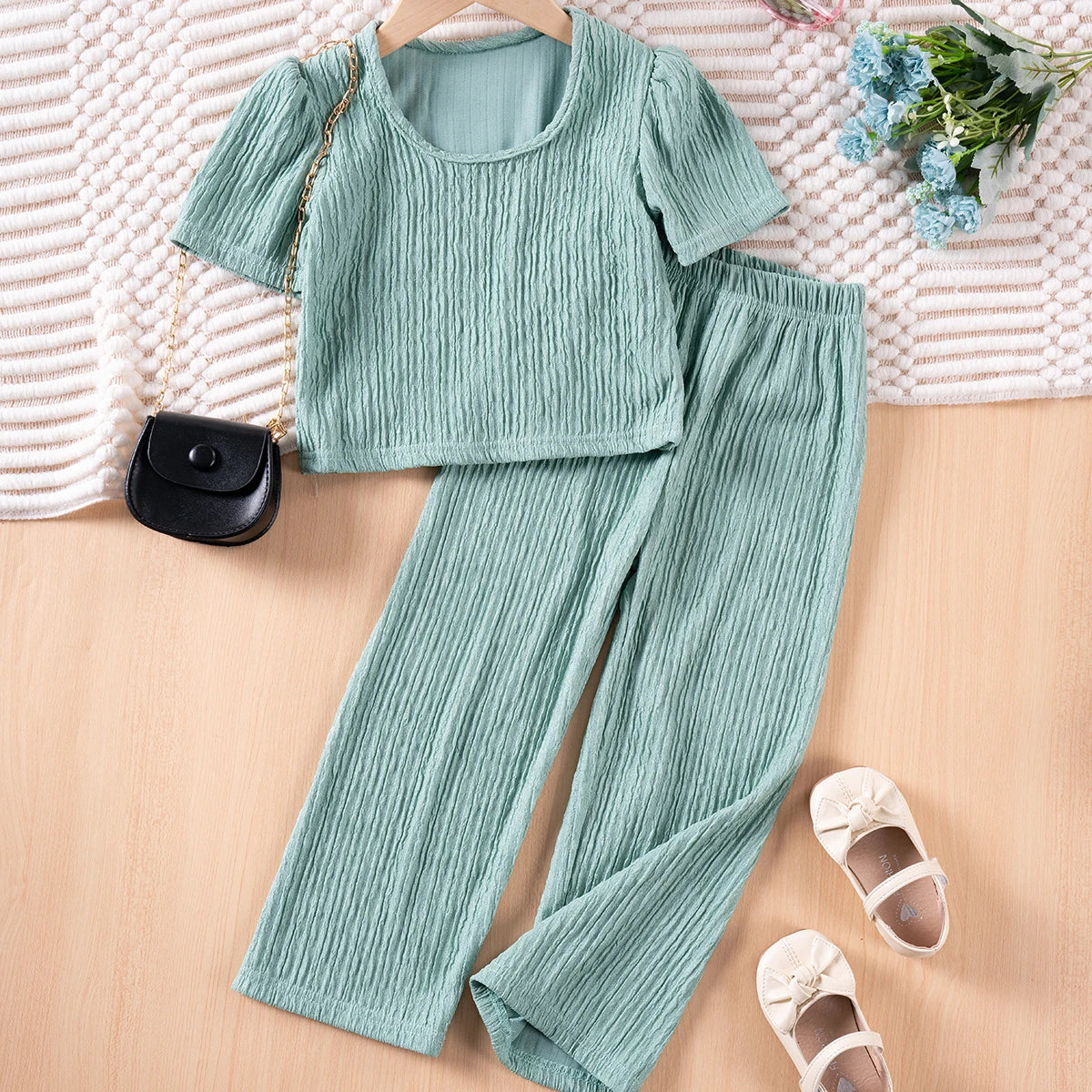 Charming 2 Pieces Dress Set for Girls