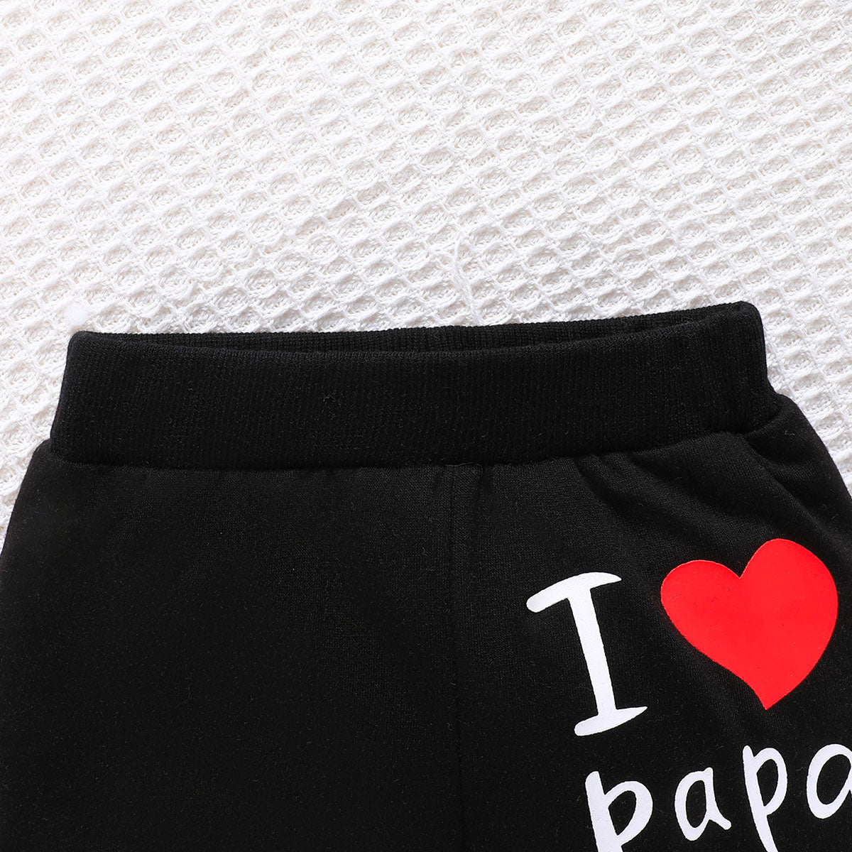 I Love Papa 2 Piece Set (Hoodie & Pants)