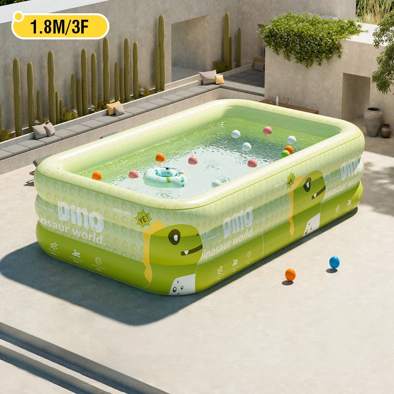 Spacious Inflatable Swimming Pool