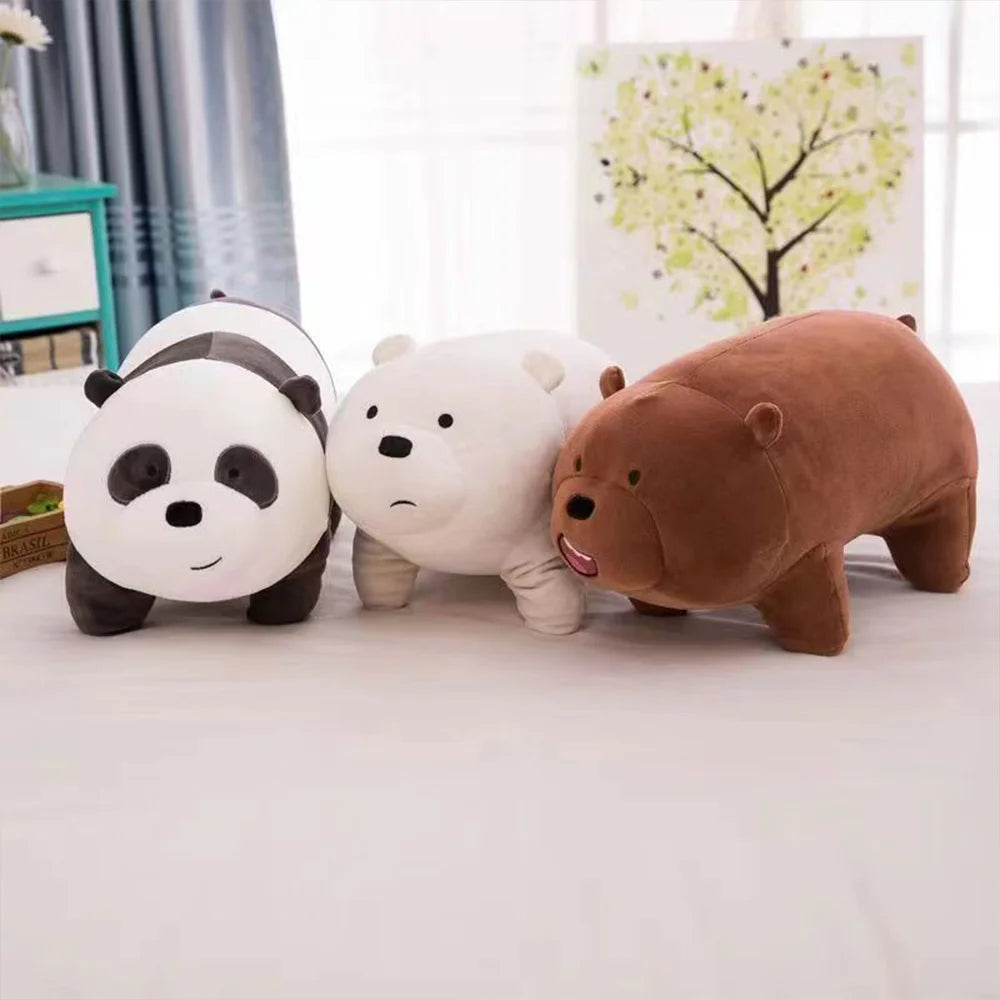 Adorable Bear & Panda Plush Toys – Soft & Cuddly Friends