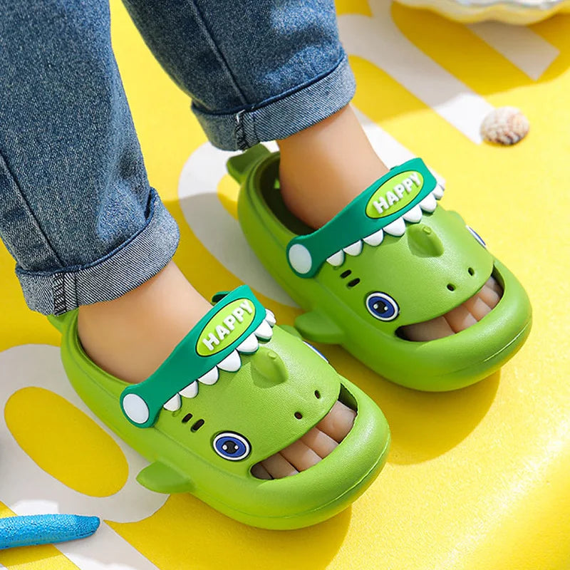 Splash into Fun with Baby Shark and Crocodile Clogs!