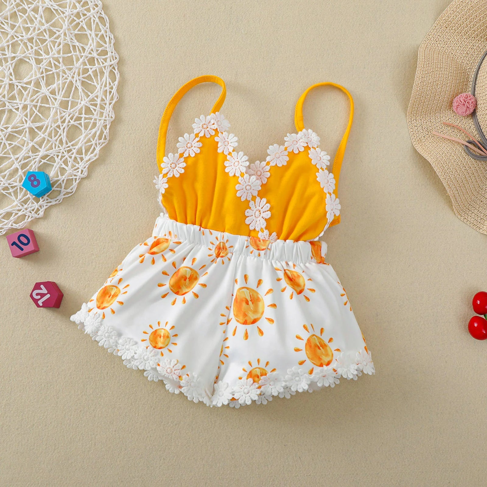 Toddler Girl Summer Romper