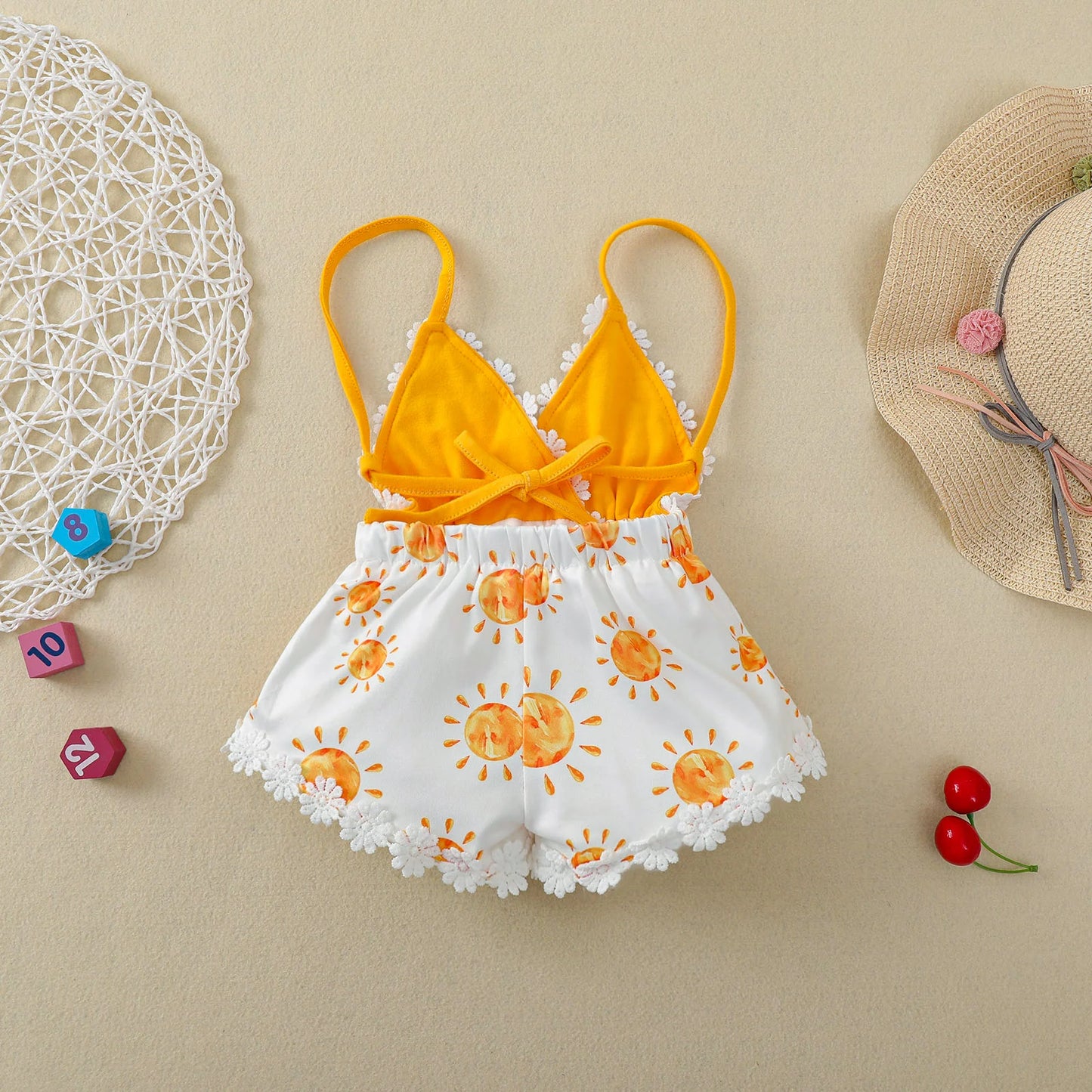 Toddler Girl Summer Romper