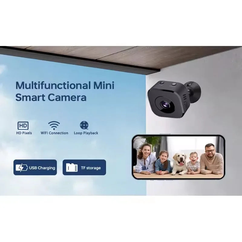 Smart Mini Safety Camera 1080P with WiFi