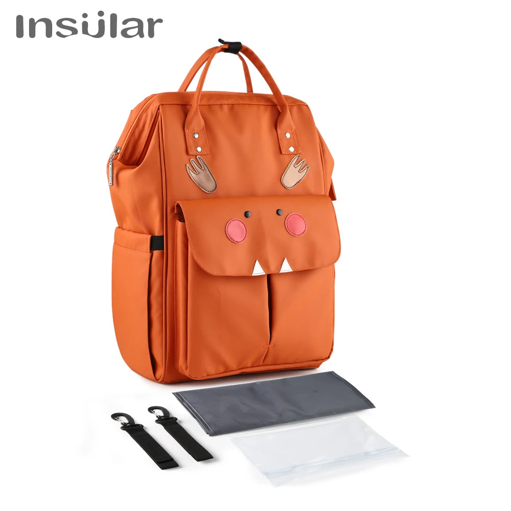 Cute Waterproof Diaper Backpack – Stylish & Practical Baby Gear