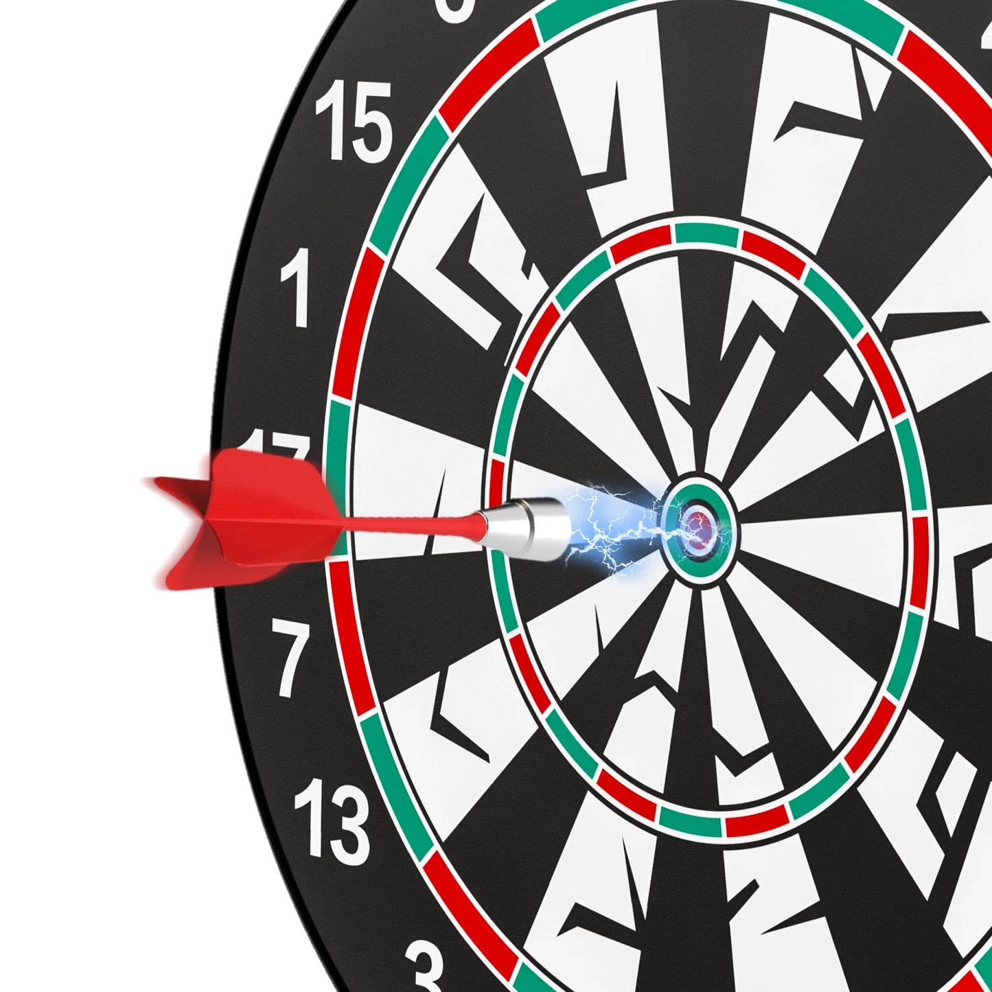Double Sided Magnetic Dart Board for Kids