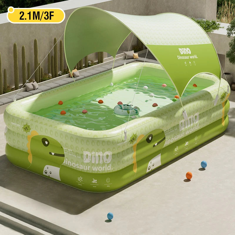 Spacious Inflatable Swimming Pool