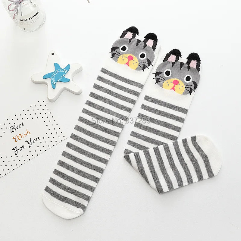 Adorable Girls Over Knee Socks
