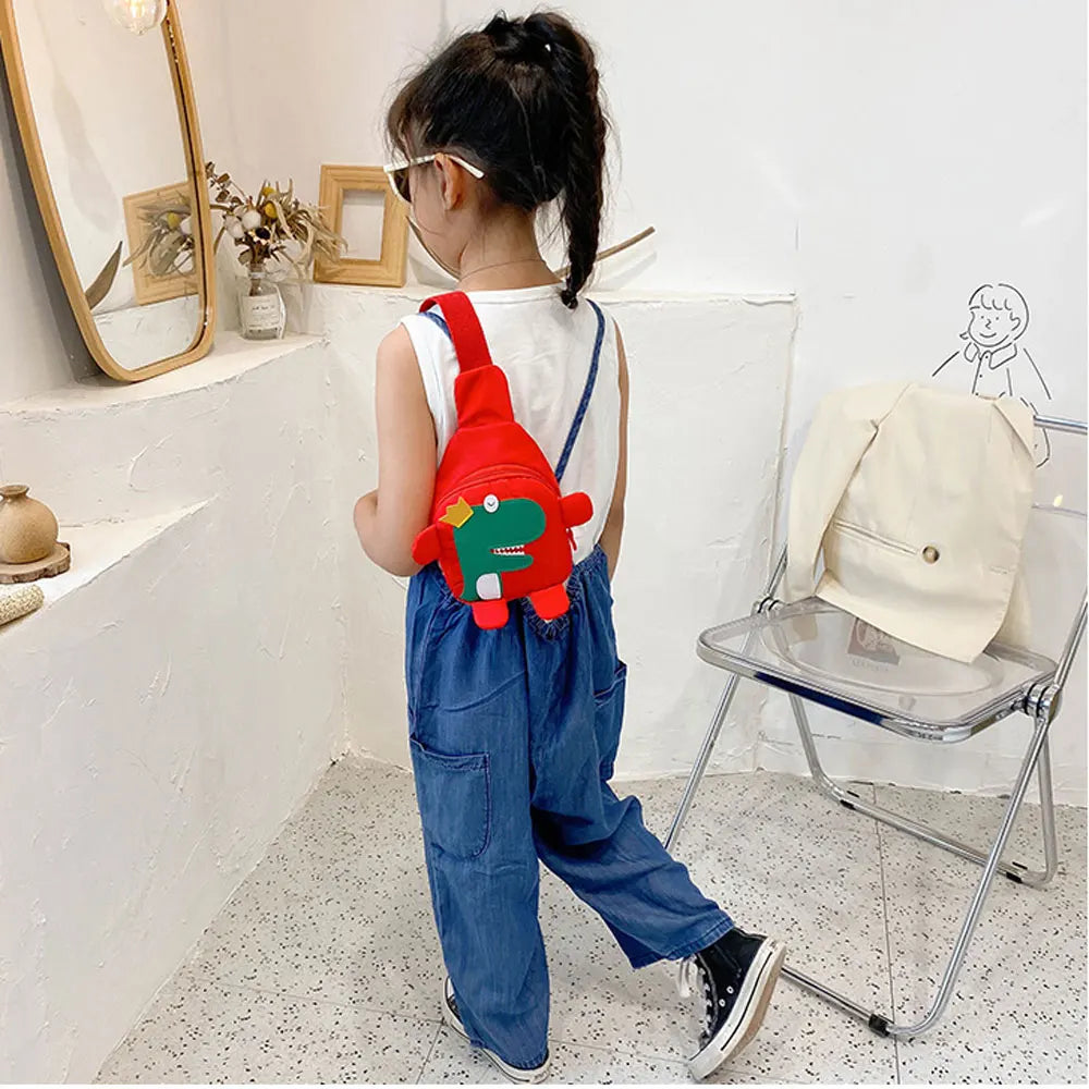 Children Cross Dinosaur Bag