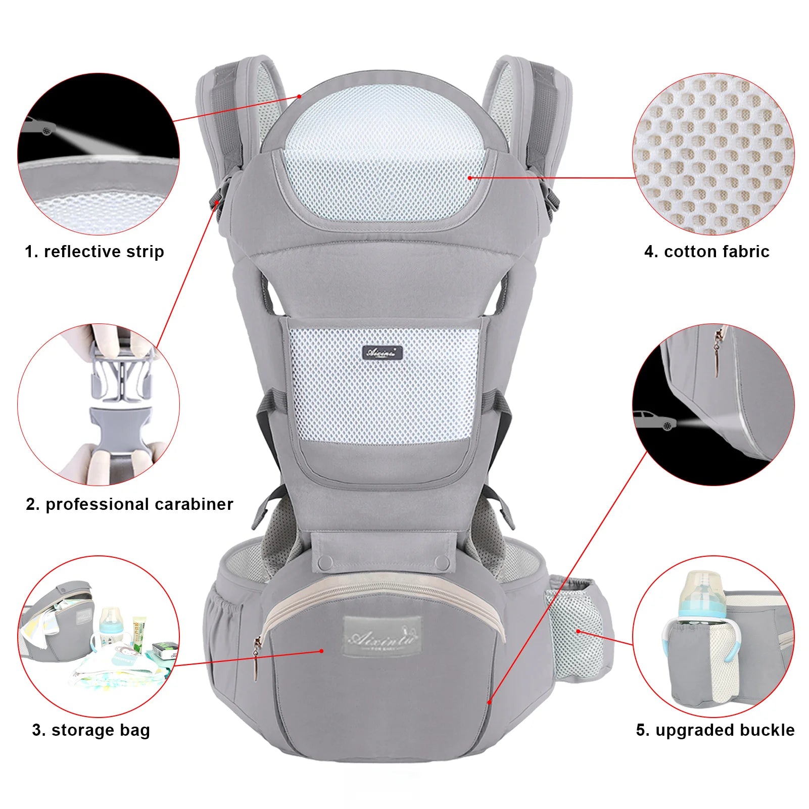 Baby Infant Backpack Carrier