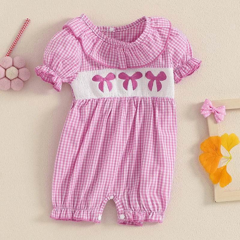 Toddler Girls Floral Print Sleeveless Ruffle Romper Crew Neck Jumpsuit Summer Outfit Easter Clothes Beachwear Dress
