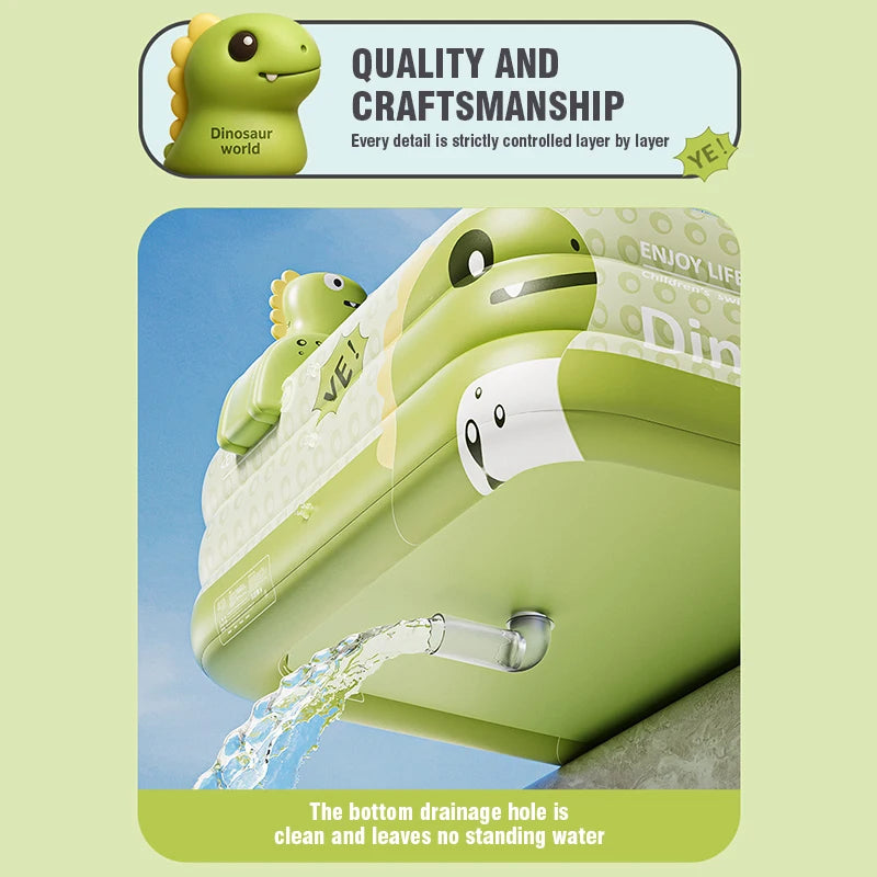 Spacious Inflatable Swimming Pool