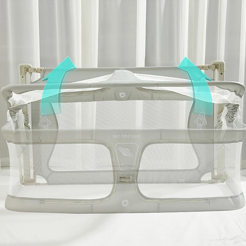 Portable Foldable Baby Bed for Safe Co-Sleeping