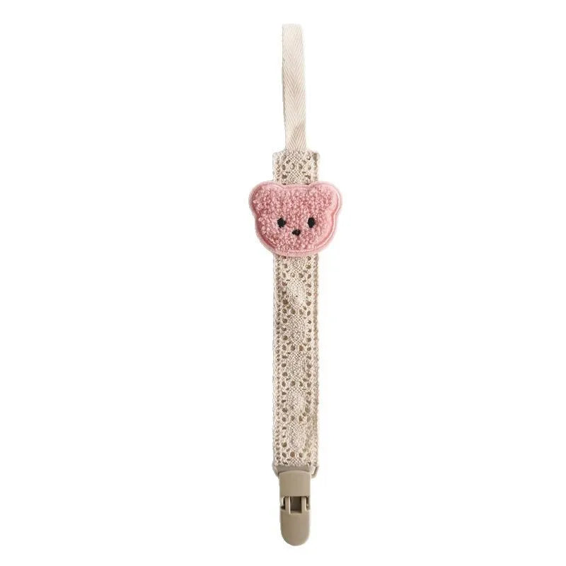 Adorable Bear Pacifier Anti Drop Chain