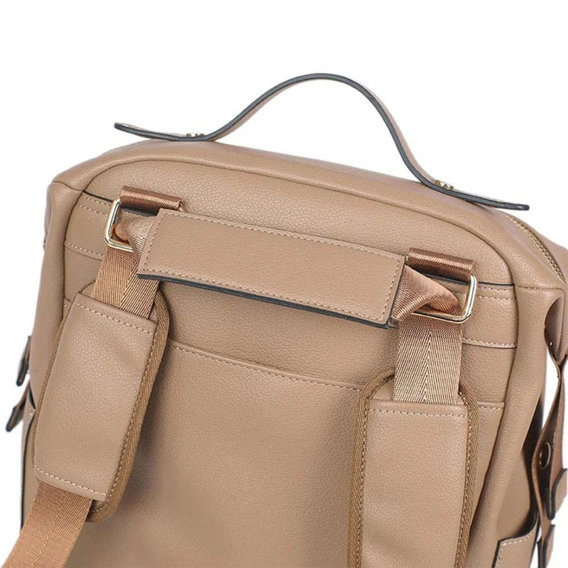 Premium Leather Diaper Bag