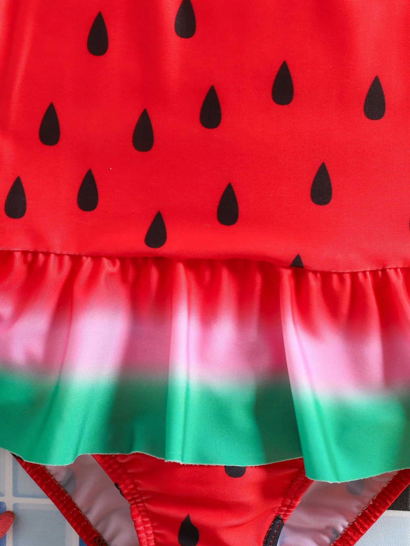 Girls Watermelon Swimsuit
