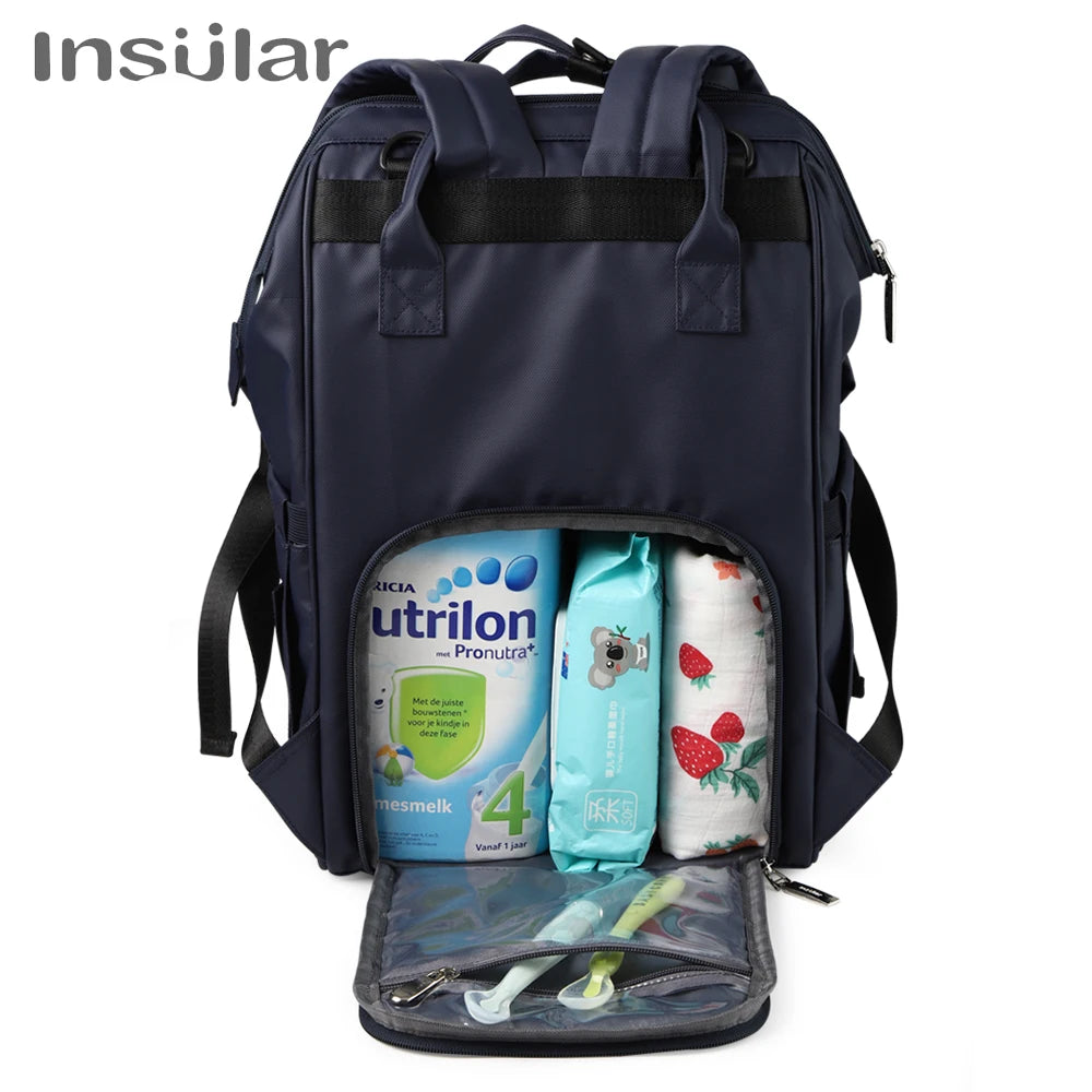 Cute Waterproof Diaper Backpack – Stylish & Practical Baby Gear