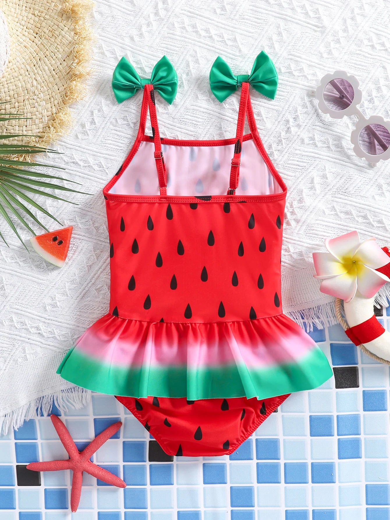 Girls Watermelon Swimsuit
