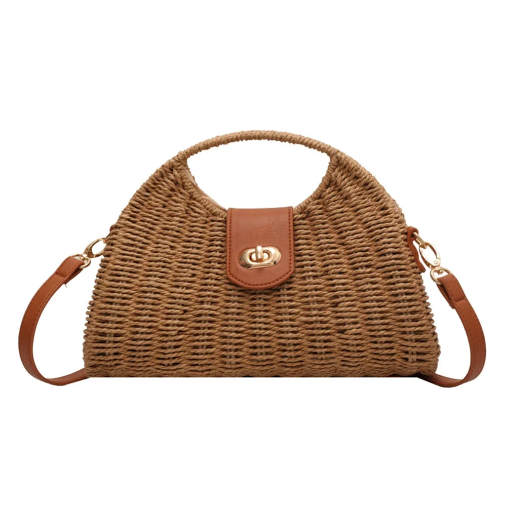 Woven Crossbody Bag for Women