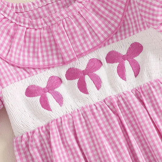 Toddler Girls Floral Print Sleeveless Ruffle Romper Crew Neck Jumpsuit Summer Outfit Easter Clothes Beachwear Dress