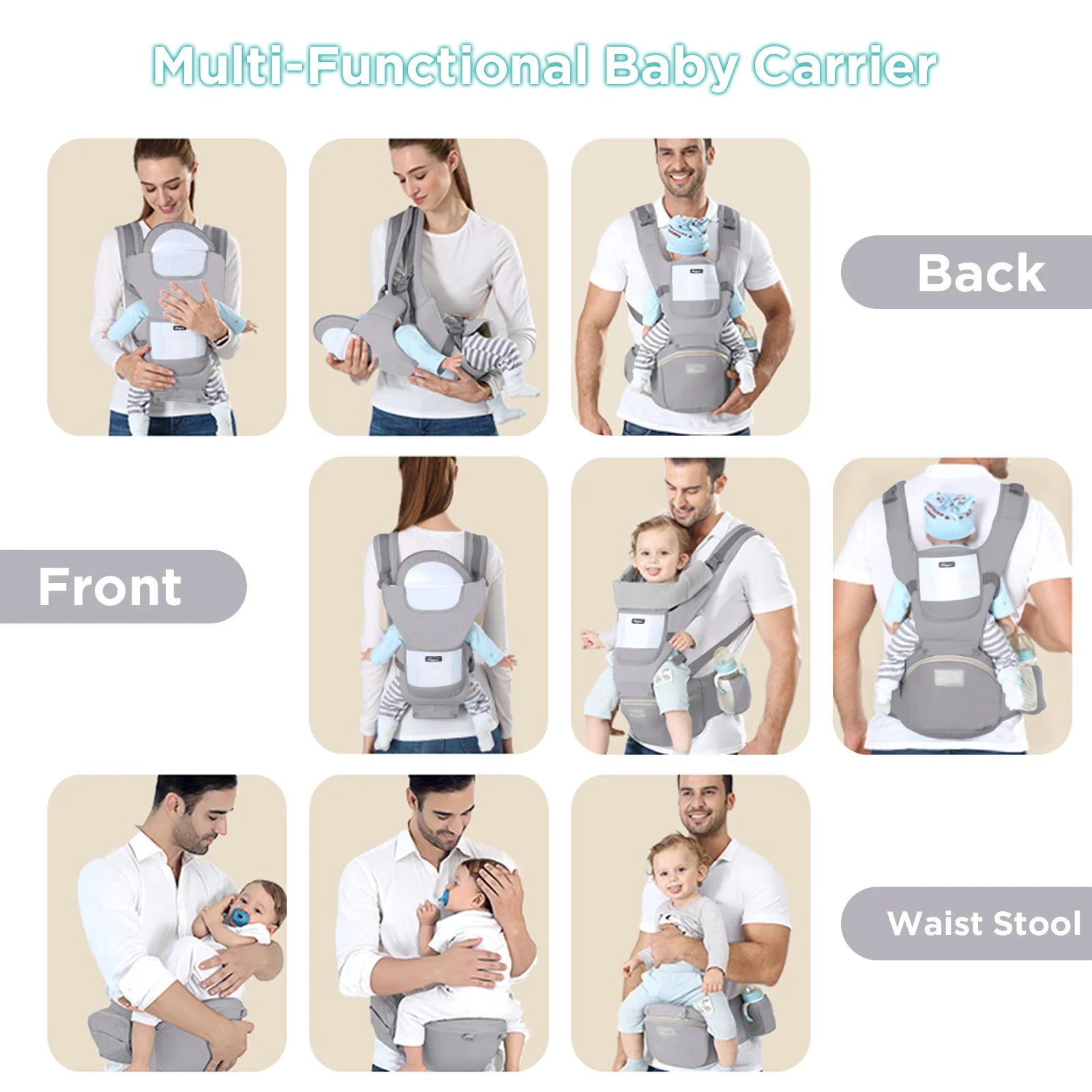 Baby Infant Backpack Carrier