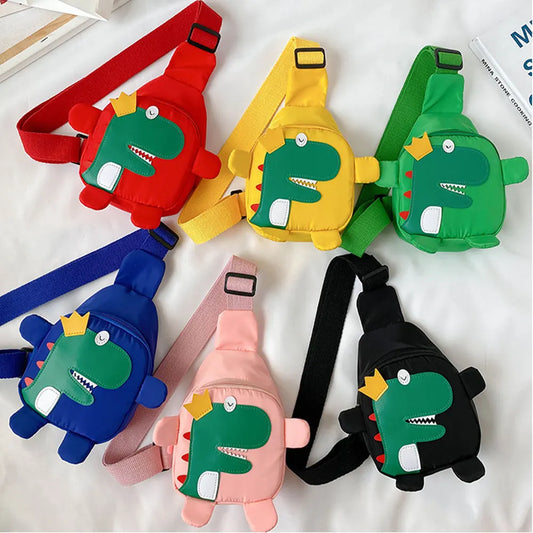 Children Cross Dinosaur Bag
