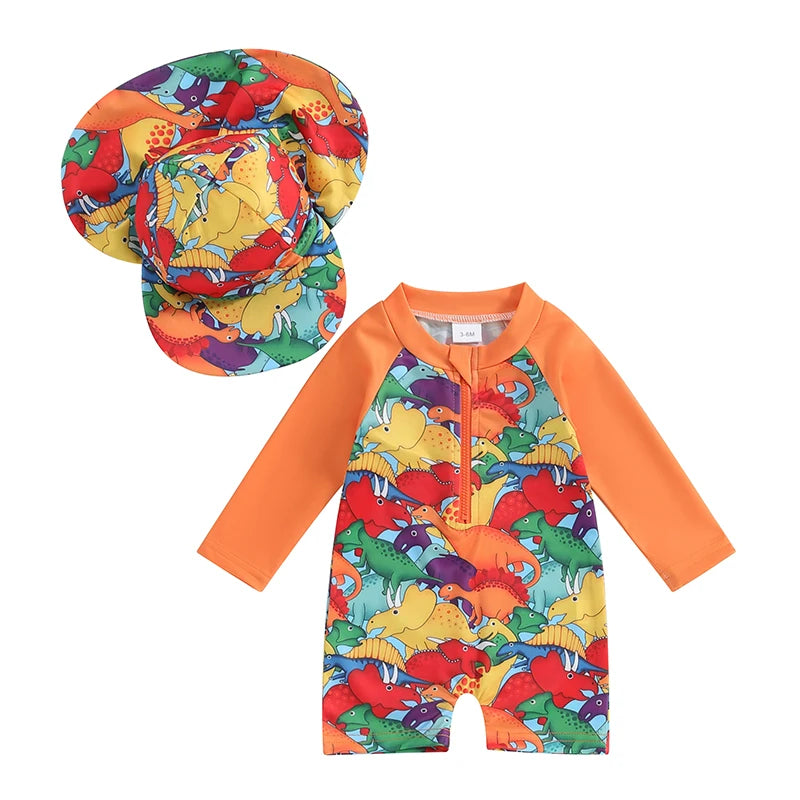 Swimsuit Long Sleeve for Babies