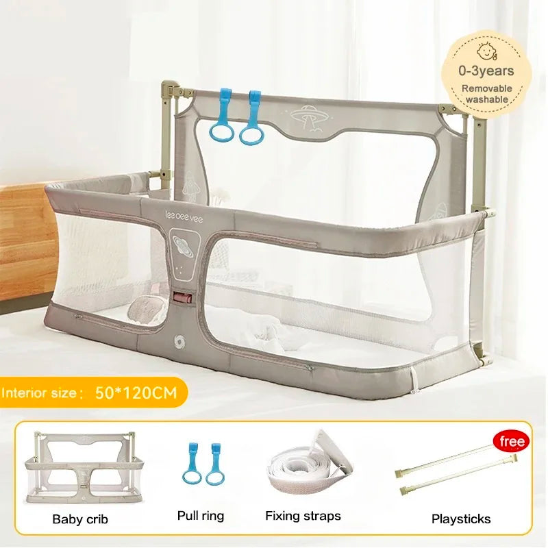 Portable Foldable Baby Bed for Safe Co-Sleeping