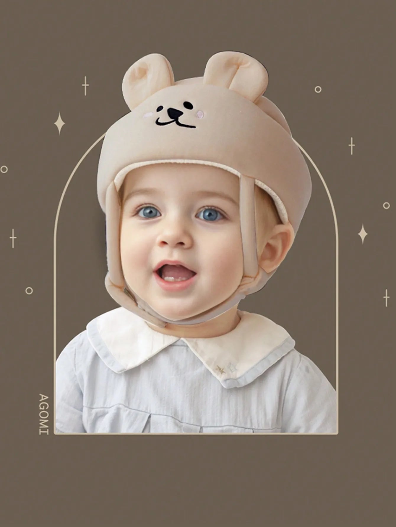 Ultimate Baby Safety Helmet with Cute Bear Design