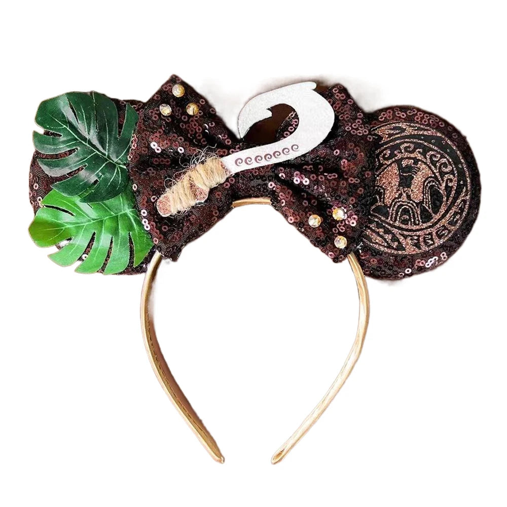 Charming Girl Hair Accessories Set with Cartoon Headbands