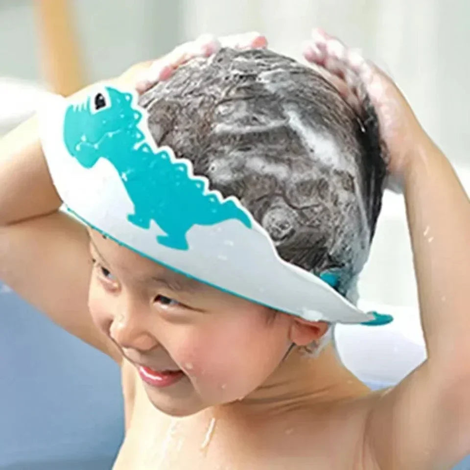 Dino Bathing Shower Cap