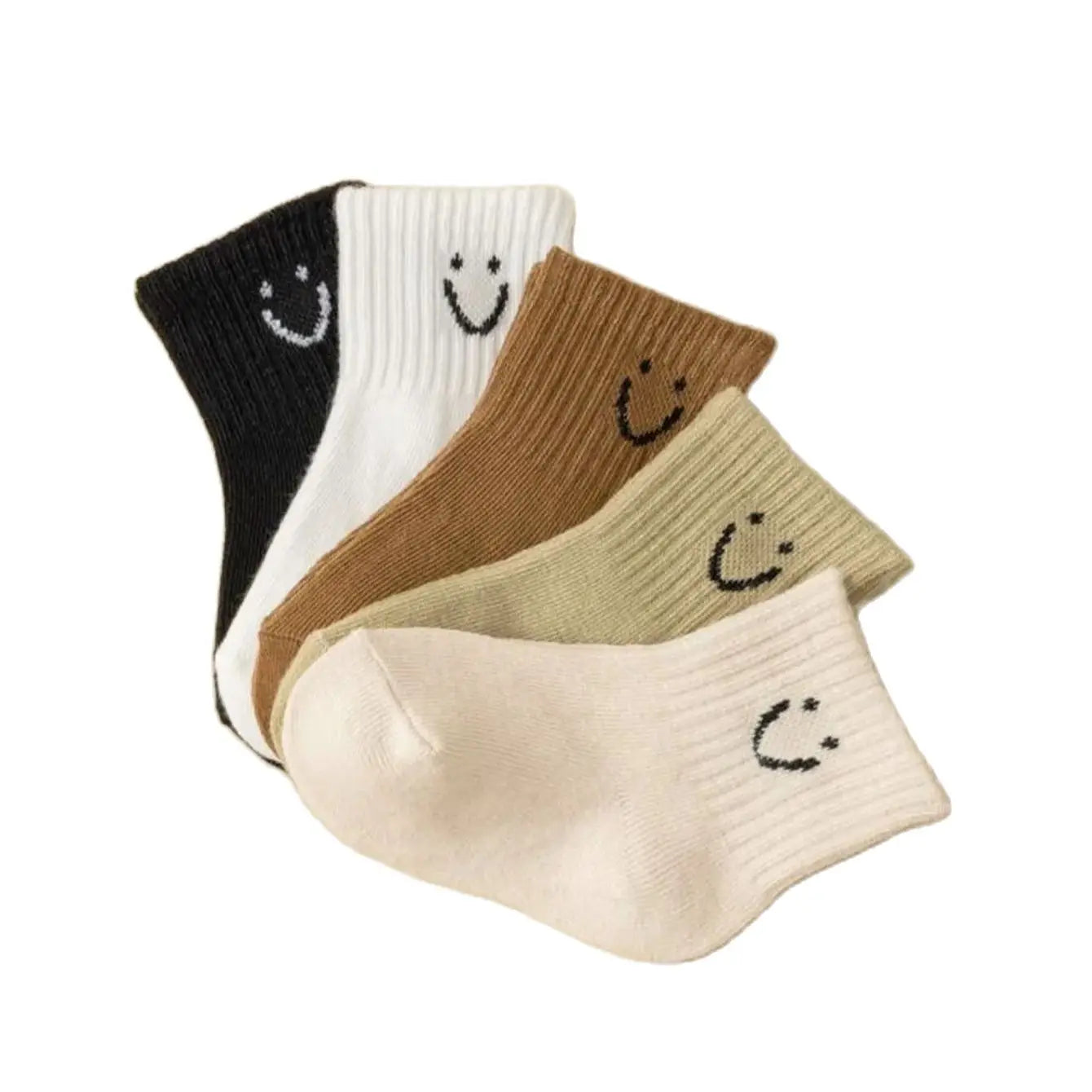 Adorable Smiley Face Baby Socks – Soft & Cheerful Comfort
